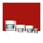 Peinture laque poxy sol et mur kit de 1 kg rouge brique ral 3013