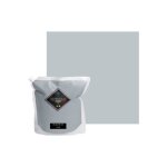 Peinture lessivable acrylique mat ? murs et plafonds - 25 ltr gris & noir - fluctuat
