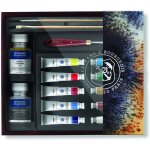 Peinture  lhuile extra - fine lefranc bourgeois coffret bois les impressionnistes