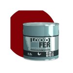 Peinture - loxxo - glycro - rouge basque - 25l - satin - extrieur