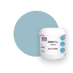 Peinture murale acrylique - box deco couleurs - bleu fjord - 25l - finition velours - 100% lavable