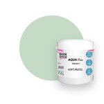 Peinture murale - box deco couleurs - vert pastel - 25l - acrylique - velours - 100% lavable