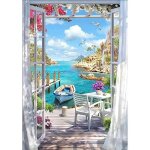 Peinture par numéro - diy - cadre 40 x 50 cm - acrylique - pour enfants et adultes - décoration intérieure ... Peinture par numéro - diy - cadre 40 x 50 cm - acrylique - pour enfants et adultes - décoration intérieure ...