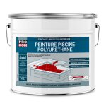 Peinture piscine b�ton peinture polyur�thane pour piscine et bassin �tanche et souple b�ton 10 litres ...