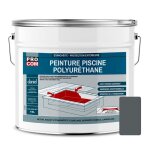 Peinture piscine b�ton peinture polyur�thane pour piscine et bassin �tanche et souple b�ton 10 litres ...