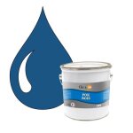 Peinture - pok - bois glyc�ro microporeuse - 25l - ral 5019 bleu capri - int�rieur / ext�rieur