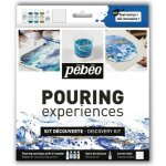 Peinture pouring - pébéo - kit découverte - 4 tubes 59ml - acrylique - mixte Peinture pouring - pébéo - kit découverte - 4 tubes 59ml - acrylique - mixte