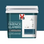 Peinture de r�novation v33 fa�ence & lambris bleu p�trole 075 l