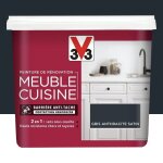 Peinture de r�novation v33 meuble de cuisine gris anthracite 075 l