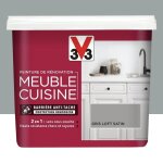 Peinture de r�novation v33 meuble de cuisine gris loft 075 l
