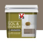 Peinture de r�novation v33 sol & escalier taupe 075 l