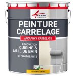 Peinture carrelage cuisine salle de bain: arcapoxy carrelage 2. 5 kg (jusquà 25 m² en 2 couches) - jaune ... Peinture carrelage cuisine salle de bain: arcapoxy carrelage 2. 5 kg (jusquà 25 m² en 2 couches) - jaune ...