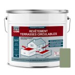 Peinture r�sine d�tanch�it� imperm�abilisation terrasse circulable balcon sols ext�rieurs 10 litres vert ...
