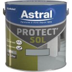 Peinture pour sols - astral - protect sol sat. 2. 5l - gris ciment - ext�rieur - satin�
