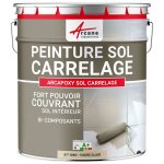 Peinture sol carrelage - r�sine carrelage - arcapoxy sol carrelage 10 kg (jusqu� 50 m� en 2 couches) ...