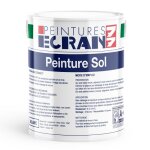 Peinture sol professionnelle satin peinture opacifiante sans odeur prot�ge d�core int�rieur ext�rieur ...