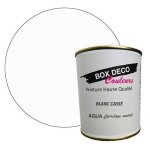 Peinture teinte blanc cass carrelage et faence murale aspect velours - satin aqua carrelage - 750 ml ...