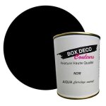 Peinture teinte noir carrelage et faence murale aspect velours - satin aqua carrelage - 750 ml - 7. ...