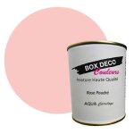 Peinture teinte rose poudr carrelage et faence murale aspect velours - satin aqua carrelage - 750 ml ...