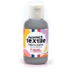 Peinture pour textile 50 ml - argenté Peinture pour textile 50 ml - argenté