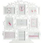 Atmosphera - p�le - m�le 9 photos arbre - 53 x 60 cm - blanc