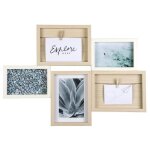 Ple - mle de cadres photo - kalmar - 5 photos - 100% fsc - design scandinave - intrieur