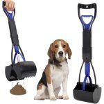 Pelle  djections - dlzaoao - 61 cm - pince dentele - multicolore - pour chiens et chats