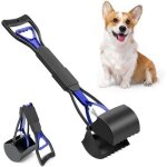 Pelle � d�jections - pelles ramasse crottes - 60cm - pourpre - ergonomique - durable