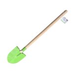 Pelle pour enfant en bois et m�tal vert 70cm