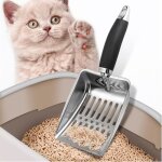 Pelle � liti�re - m�tal - 26 cm - ergonomique - haute qualit� - nettoyage efficace