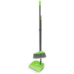 5five - balai avec pelle clipsable vert