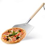 Pelle à pizza en aluminiumpelle à pizza avec four À pizza à long manche en bois antidérapantutilisé comme ... Pelle à pizza en aluminiumpelle à pizza avec four À pizza à long manche en bois antidérapantutilisé comme ...