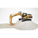 Pelleteuse caterpillar � chenilles - bruder - mod�le 2438 - int�rieur - jaune et noir