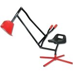 Pelleteuse en m�tal pour enfant - jouet de sable - jeu plein air - rouge et noir - mixte - a partir de ...