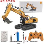 Pelleteuse tlcommande camion jouet pour garcon 3 4 5 6 ans tracteur de construction tlcommande excavatric ...