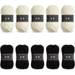 Pelotes de laine 10 x 50g / 133m boules de fil tress� � la main fil � tricoter 100% acrylique pour tout ...