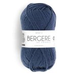 Pelote de laine - ardoise - 50% laine 50% acrylique - bergre de france - idale 4