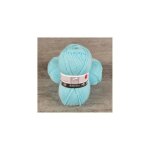 Pelote de laine - cheval blanc - babylux - lagon - 100% acrylique - 190m / 50g