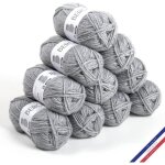 10 pelotes de laine - menhir - 100% acrylique - bergre de france - barisienne 7