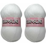 Pelote de laine layette les 2 blanc 1103 tourmaline