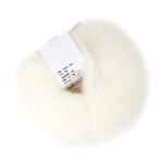 Pelote de laine en mohair doux gototop - blanc