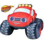 Peluche - alpexe - blaze voiture - 14 cm - rouge - douce