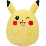 Peluche - bandai - pokmon - squishmallows 50 cm - pikachu - grande peluche ultra - douce - licence officielle ...