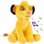Peluche bebe - grosse peluche 28cm stitch le roi lion simba dumbo - peluches doudou avec son - jouet ...