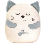 Peluche chaton - chicco - gris - ds la naissance