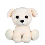 Peluche chien puppy eyes pets - gipsy toys - cr�me�40 cm