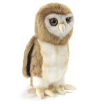 Peluche chouette effraie (tête articulée) 24cm - hansa - plush - multicolore - enfant - 15x10x24cm Peluche chouette effraie (tête articulée) 24cm - hansa - plush - multicolore - enfant - 15x10x24cm