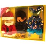 Peluche - coffret kiki + vtements - nounours c346 - 001