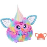 Peluche lectronique - hasbro - furby tie dye - 15 cm - interactif - 5 modes de jeu