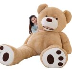 Peluche gant nounours 200cm - bananair - marron - enfant - peluche gante nounours